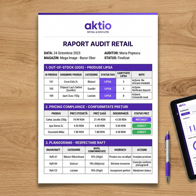 Raport Audit Retail